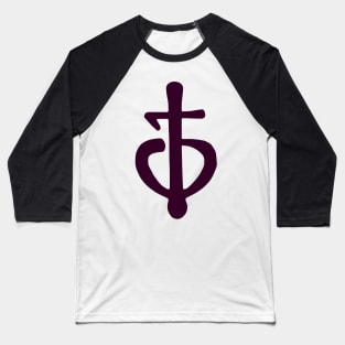 Coptic Manuscript Efnooti | God | Nomina Sacra Baseball T-Shirt